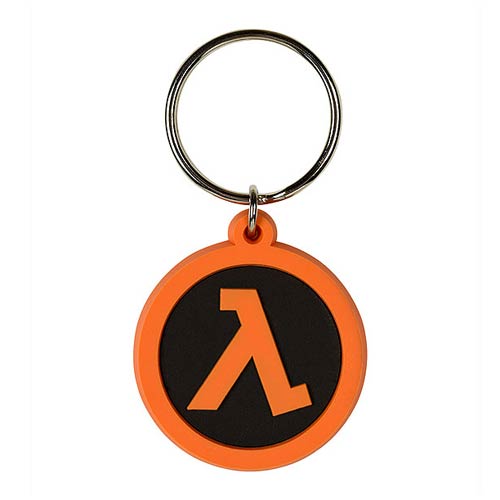 Half-Life 2 Lambda Rubber Key Chain